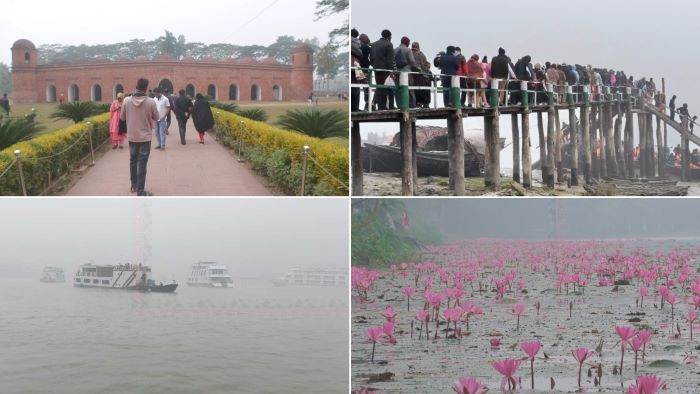 ঈদের ছুটিতে সুন্দরবন ও ষাটগম্বুজে পর্যটকের ঢল, উৎসবমুখর দক্ষিণাঞ্চল